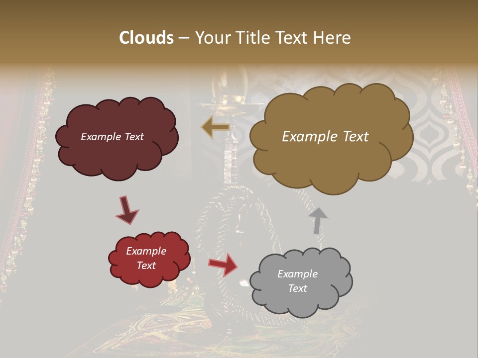 Relaxation Enjoyment Steam PowerPoint Template