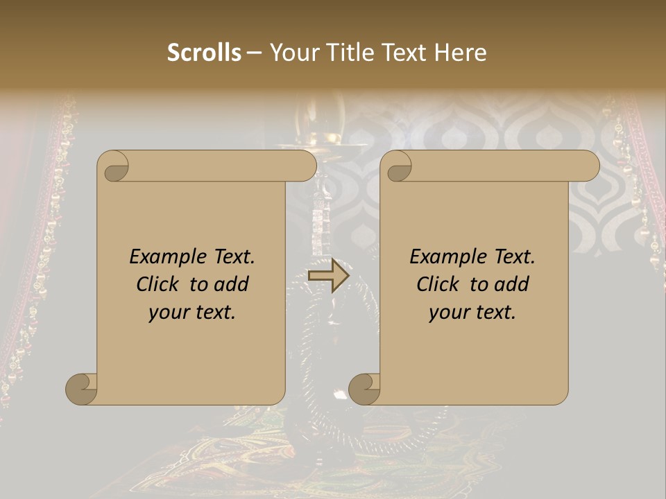 Relaxation Enjoyment Steam PowerPoint Template