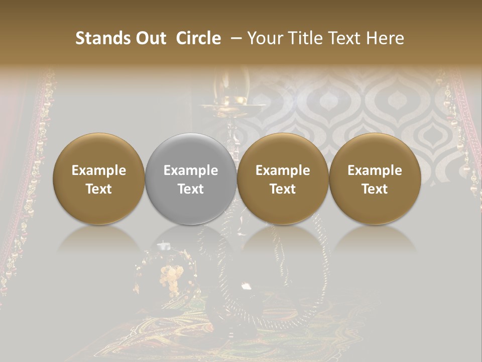 Relaxation Enjoyment Steam PowerPoint Template
