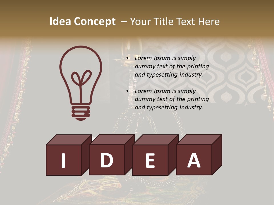 Relaxation Enjoyment Steam PowerPoint Template