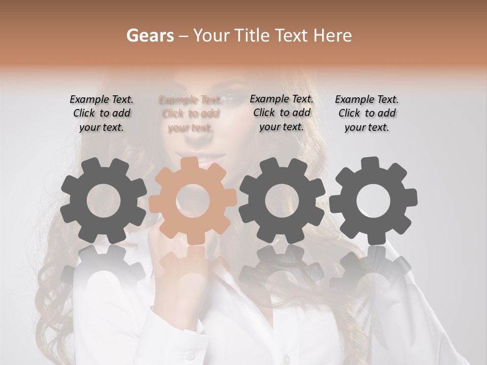 Sexy White Education PowerPoint Template