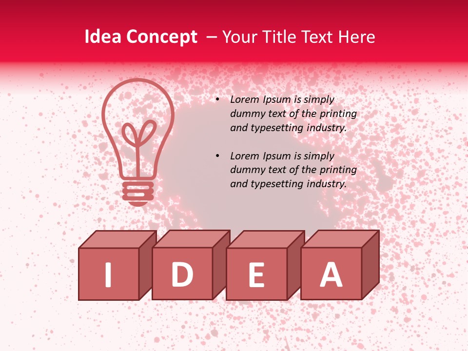 Ink Splat Fluid PowerPoint Template