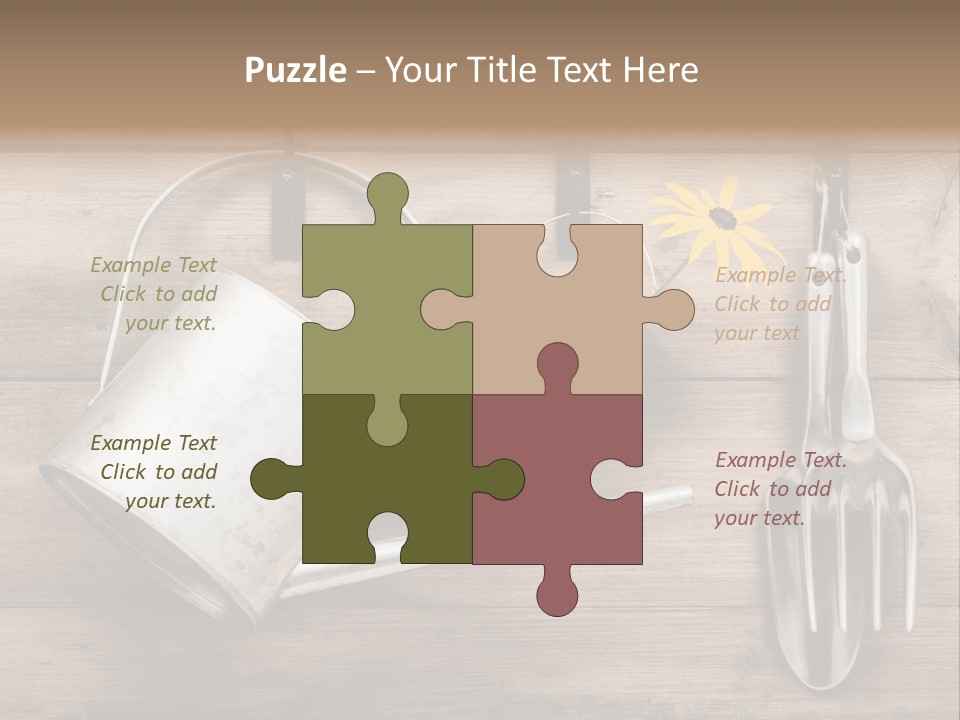 Vintage Flower Feel PowerPoint Template