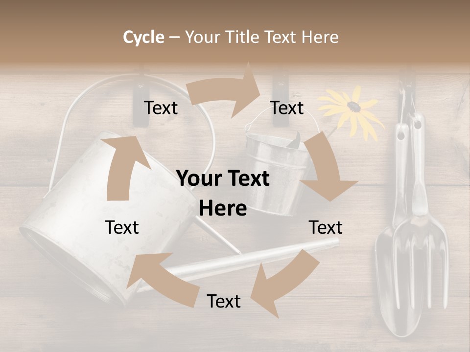 Vintage Flower Feel PowerPoint Template