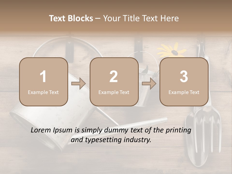 Vintage Flower Feel PowerPoint Template