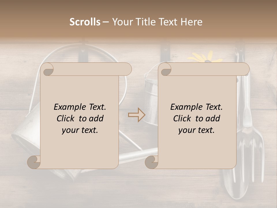 Vintage Flower Feel PowerPoint Template