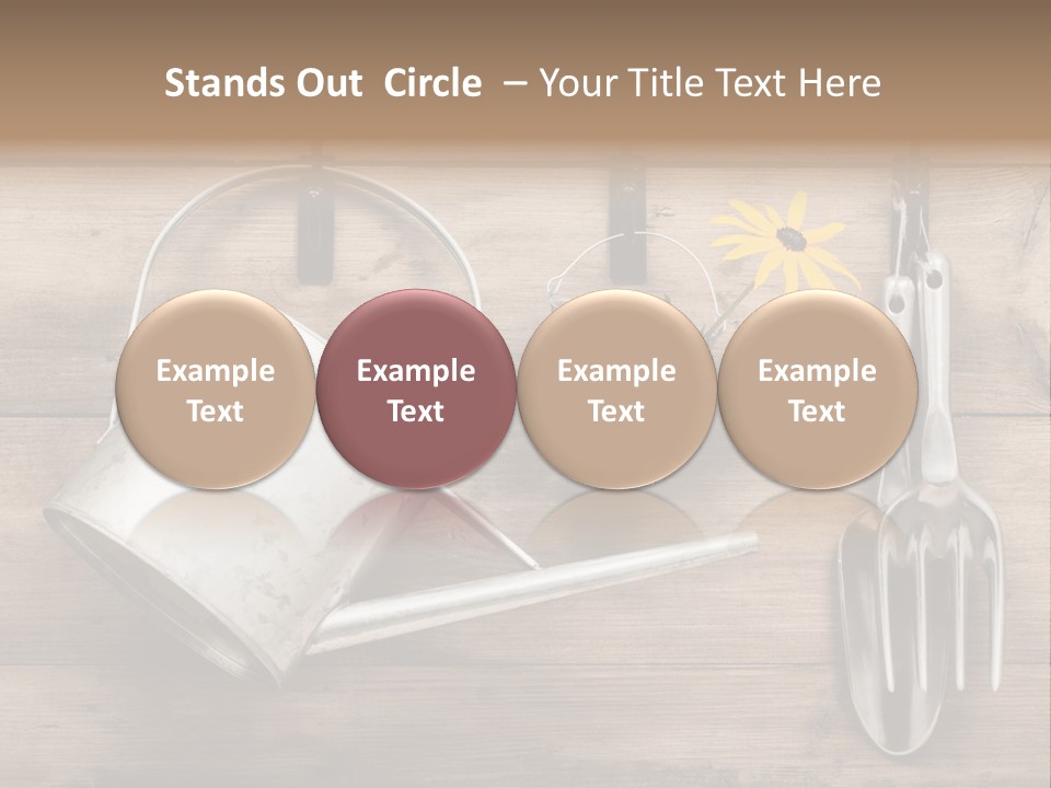 Vintage Flower Feel PowerPoint Template