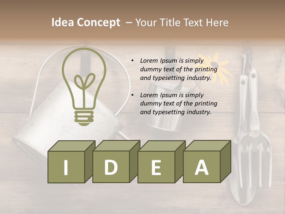 Vintage Flower Feel PowerPoint Template