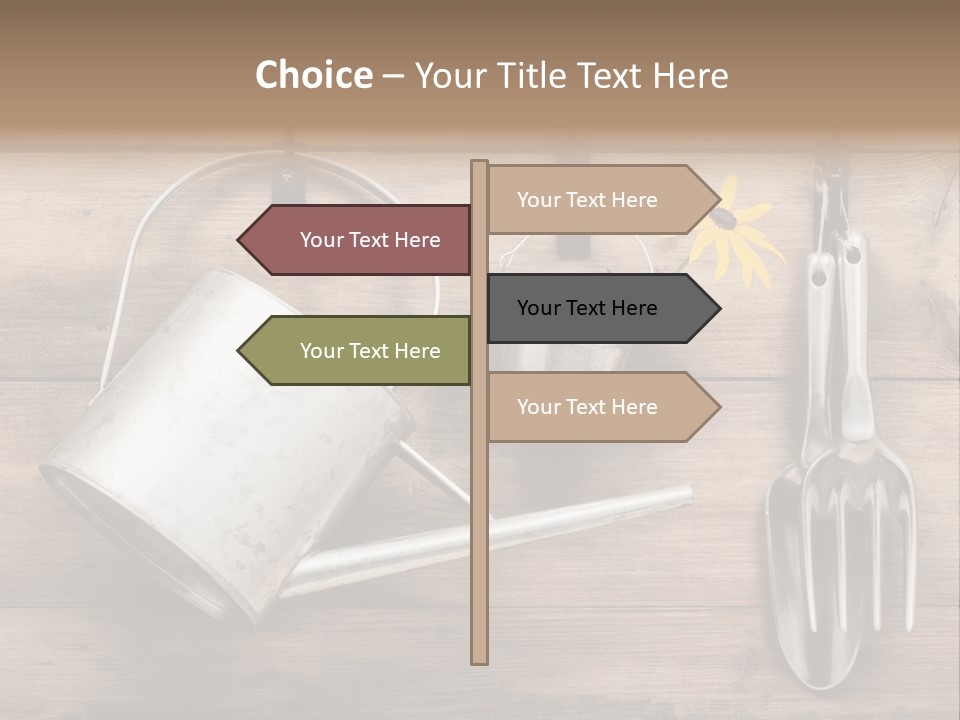 Vintage Flower Feel PowerPoint Template
