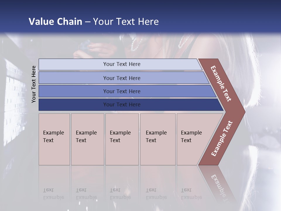 Alcohol Girls Beauty PowerPoint Template