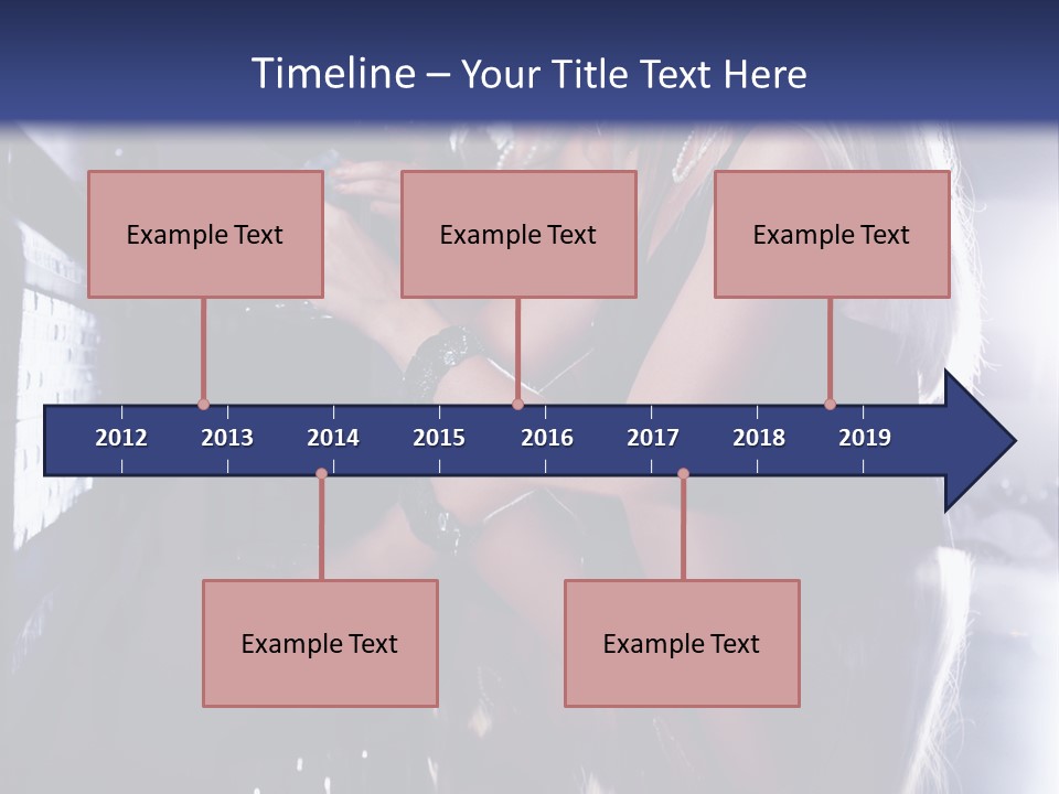 Alcohol Girls Beauty PowerPoint Template