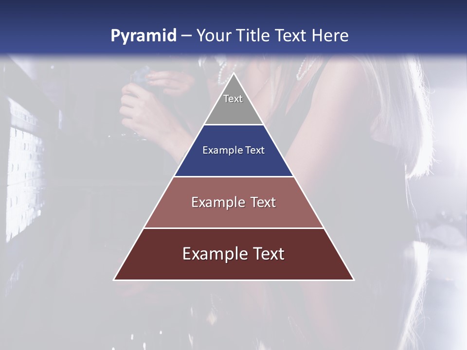 Alcohol Girls Beauty PowerPoint Template