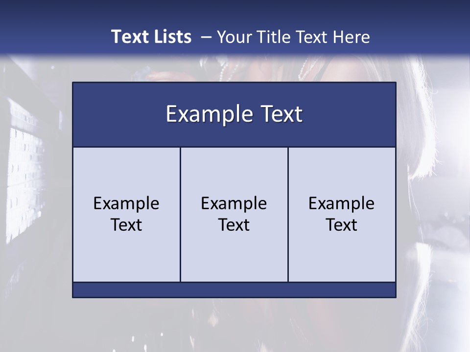 Alcohol Girls Beauty PowerPoint Template