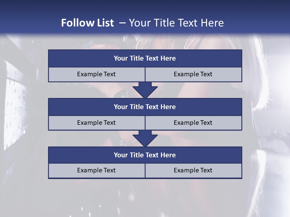 Alcohol Girls Beauty PowerPoint Template