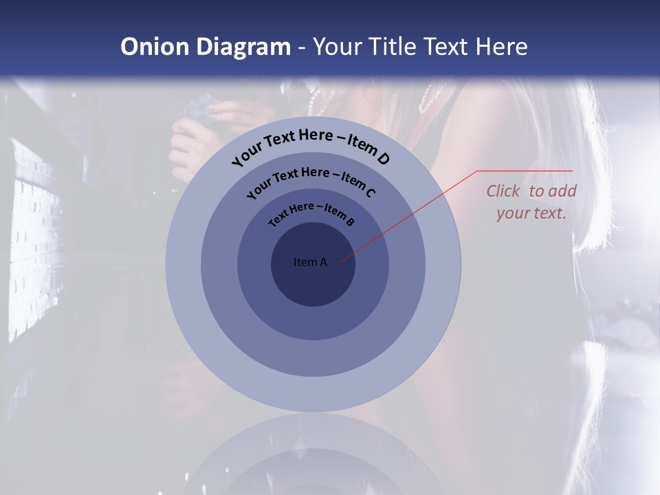 Alcohol Girls Beauty PowerPoint Template