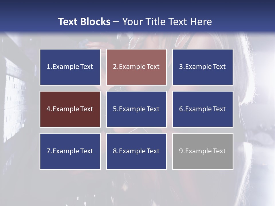 Alcohol Girls Beauty PowerPoint Template