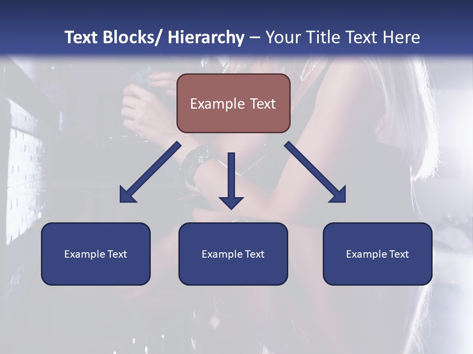 Alcohol Girls Beauty PowerPoint Template