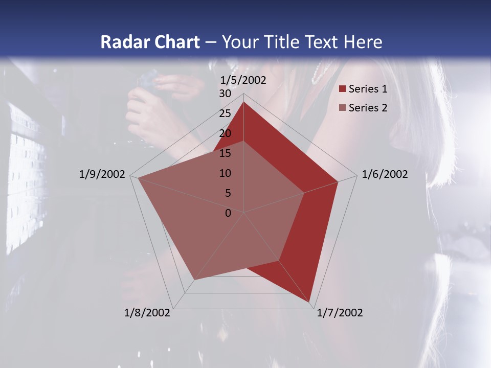 Alcohol Girls Beauty PowerPoint Template