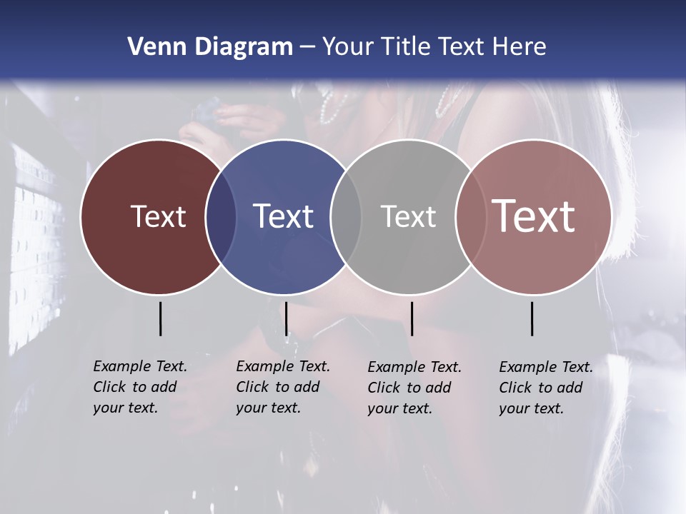 Alcohol Girls Beauty PowerPoint Template