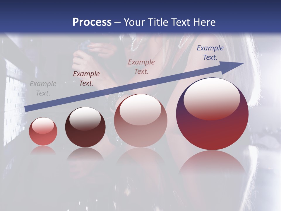 Alcohol Girls Beauty PowerPoint Template