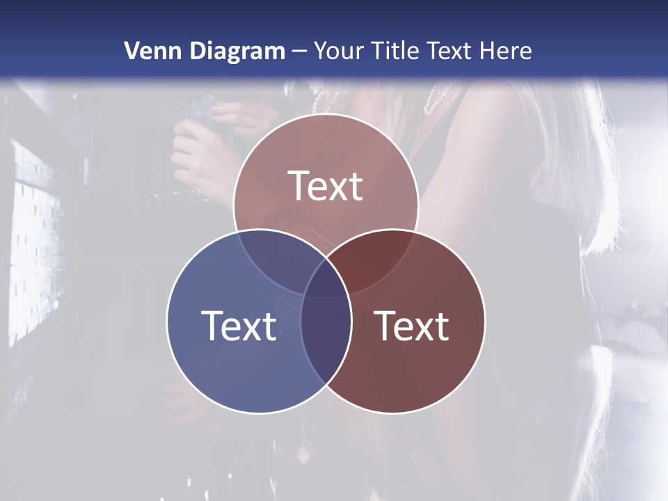 Alcohol Girls Beauty PowerPoint Template