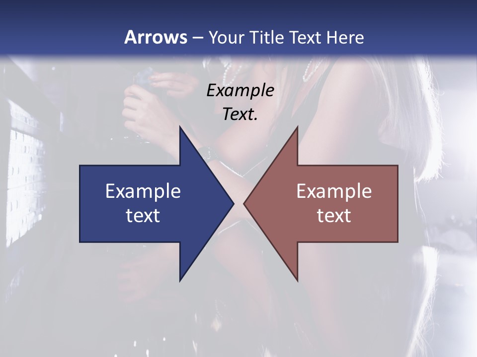 Alcohol Girls Beauty PowerPoint Template