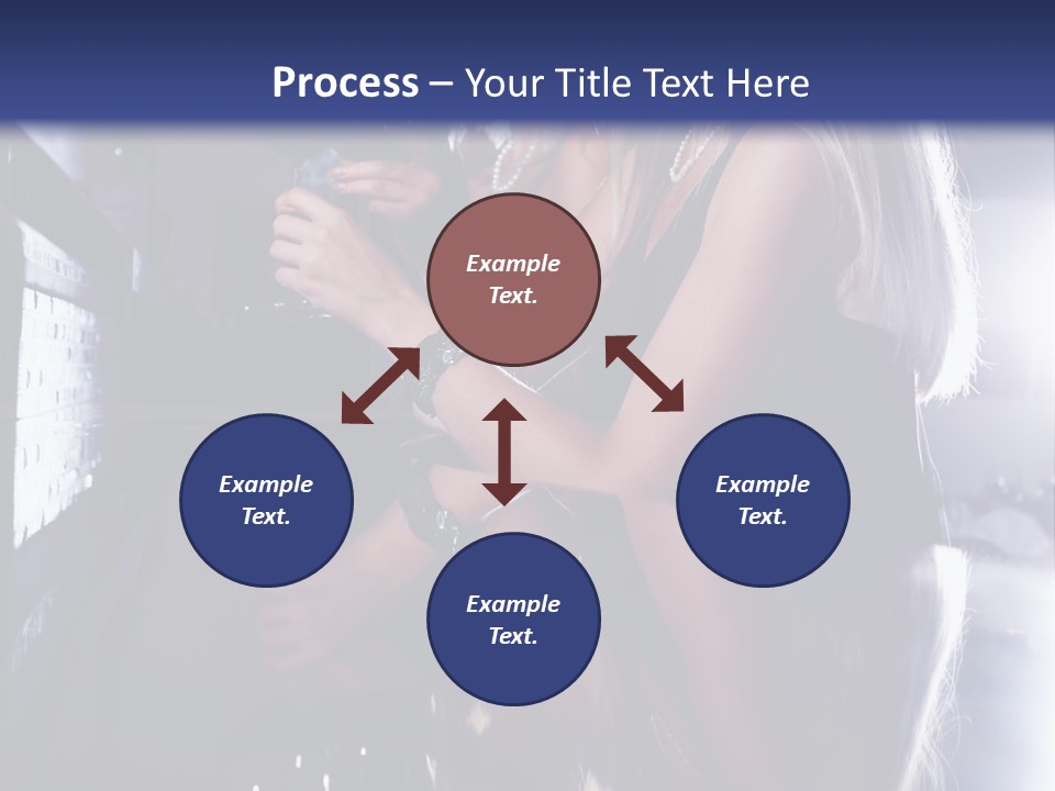 Alcohol Girls Beauty PowerPoint Template