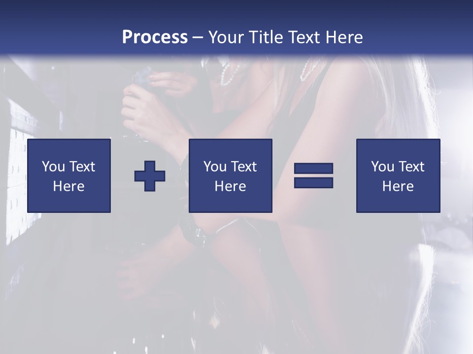 Alcohol Girls Beauty PowerPoint Template