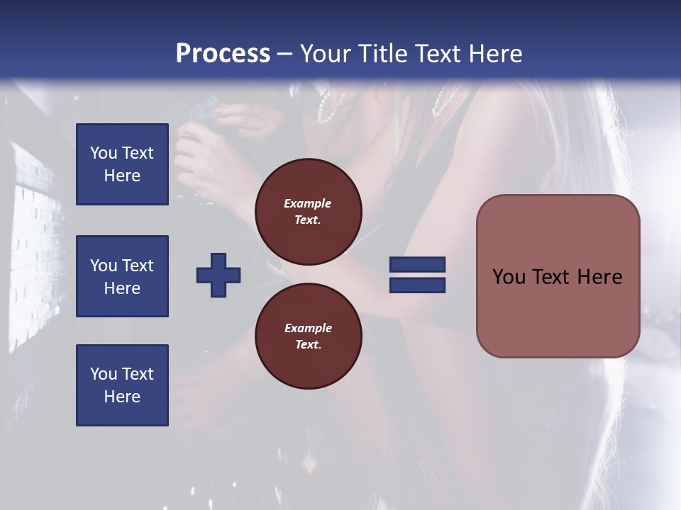 Alcohol Girls Beauty PowerPoint Template