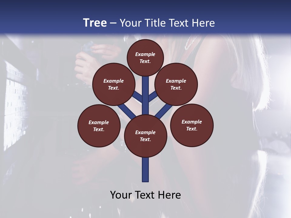 Alcohol Girls Beauty PowerPoint Template