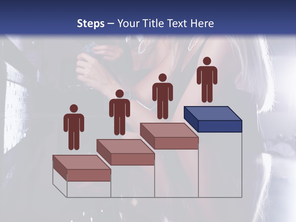 Alcohol Girls Beauty PowerPoint Template