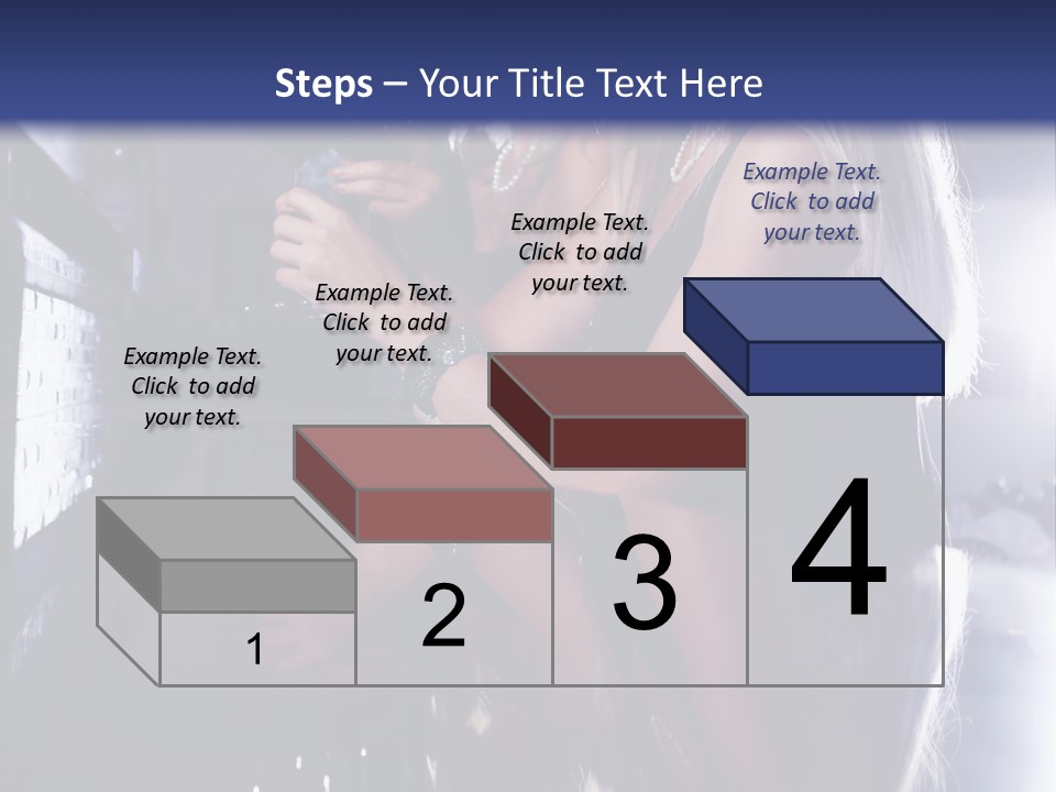 Alcohol Girls Beauty PowerPoint Template