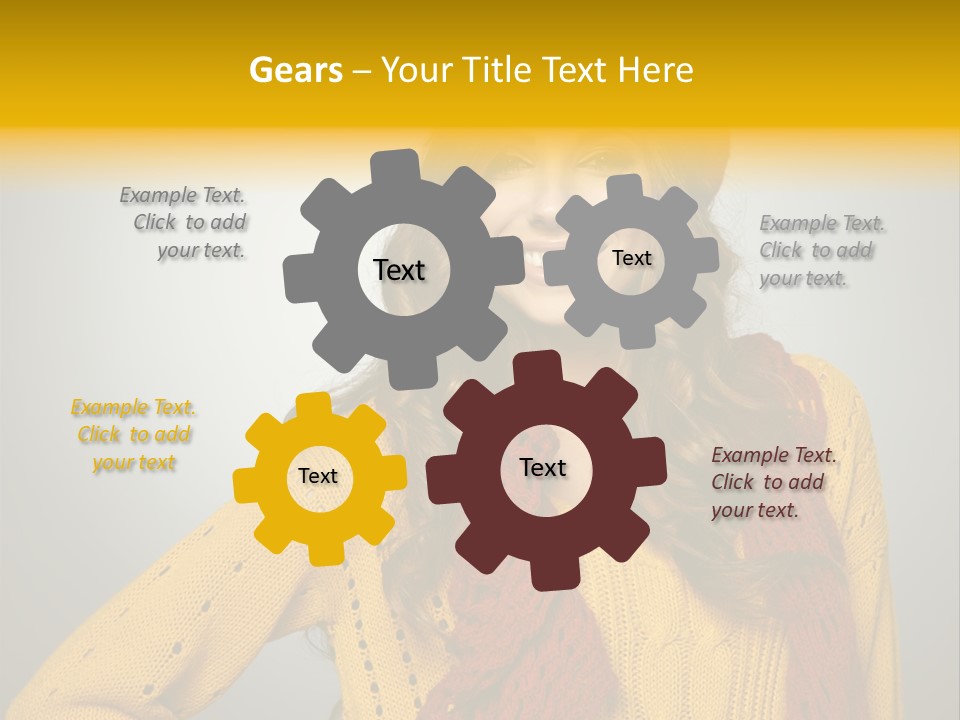 Long Board Autumn PowerPoint Template