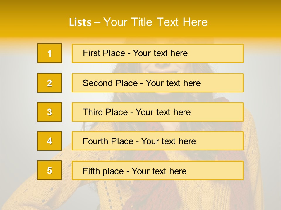 Long Board Autumn PowerPoint Template