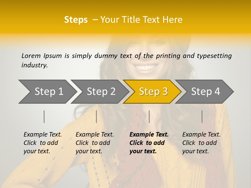 Long Board Autumn PowerPoint Template