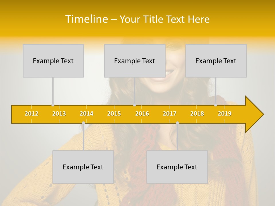 Long Board Autumn PowerPoint Template