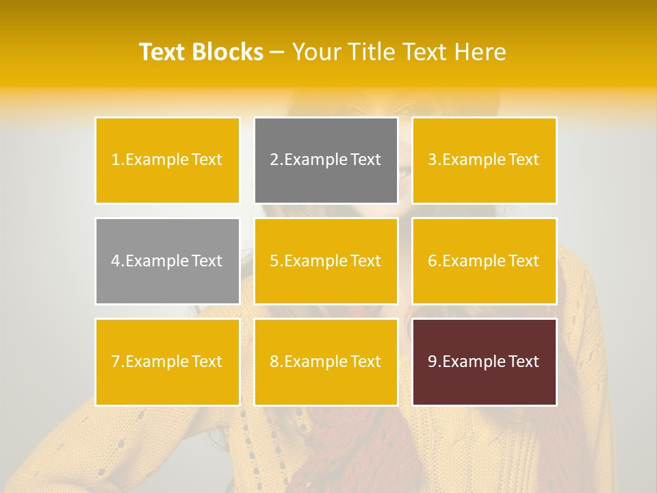 Long Board Autumn PowerPoint Template