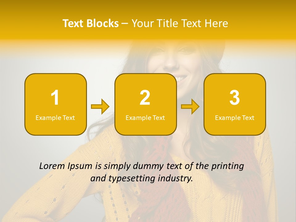 Long Board Autumn PowerPoint Template