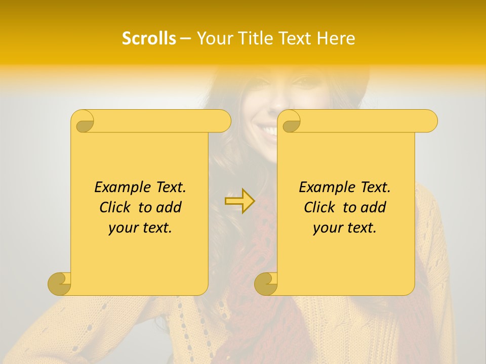 Long Board Autumn PowerPoint Template