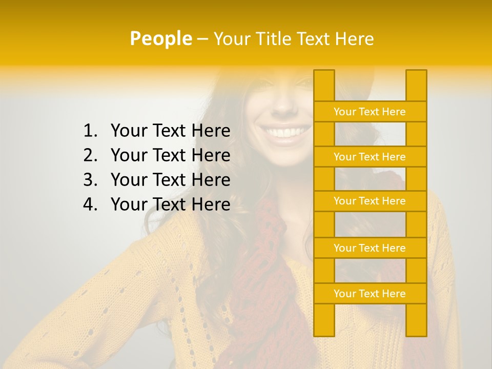 Long Board Autumn PowerPoint Template
