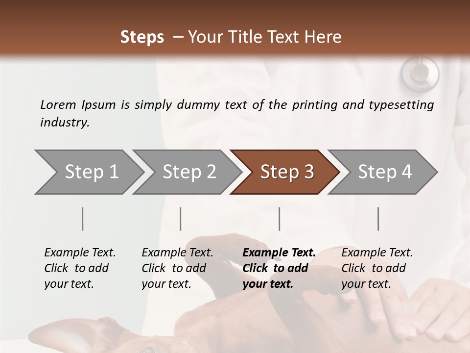 Vet Pet Man PowerPoint Template