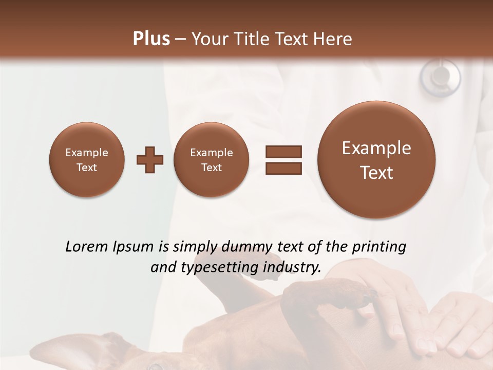 Vet Pet Man PowerPoint Template