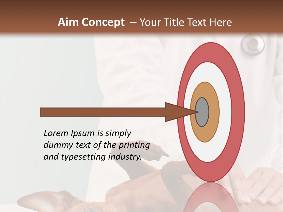 Vet Pet Man PowerPoint Template