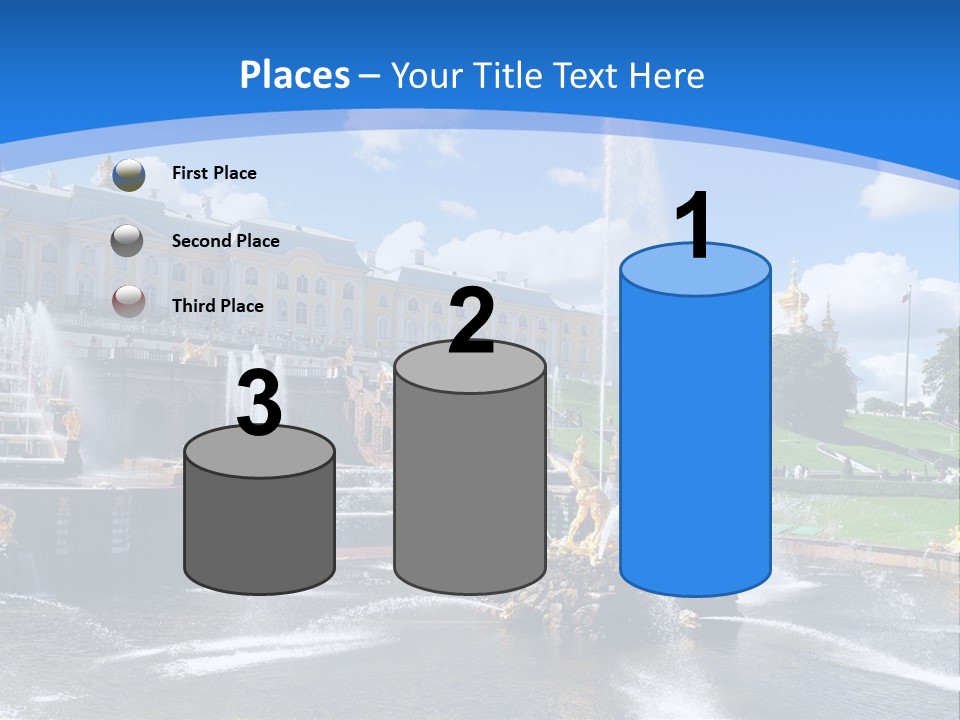 Large Garden Park PowerPoint Template