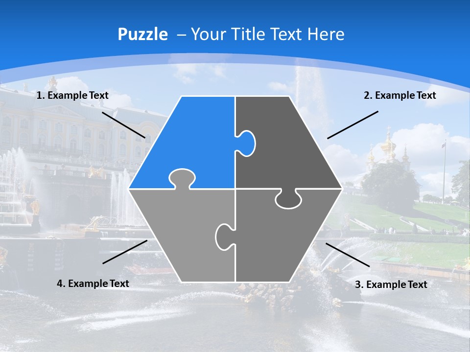 Large Garden Park PowerPoint Template