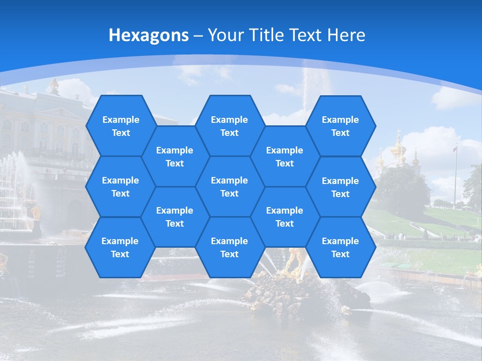 Large Garden Park PowerPoint Template