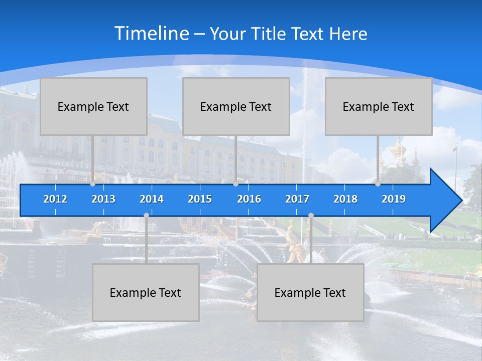 Large Garden Park PowerPoint Template