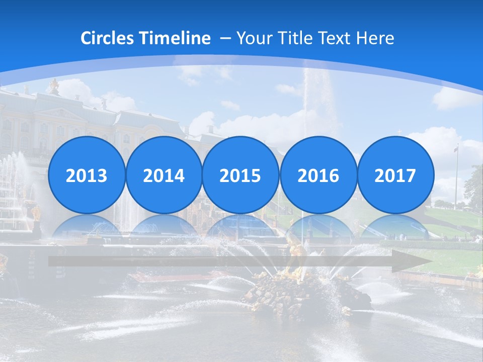 Large Garden Park PowerPoint Template