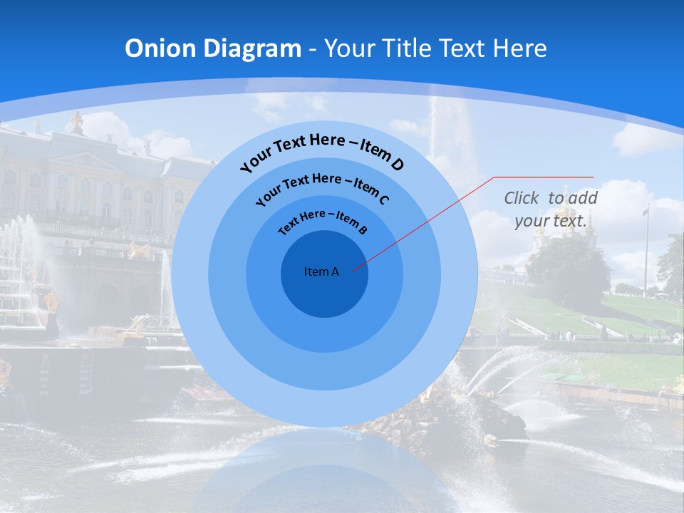 Large Garden Park PowerPoint Template