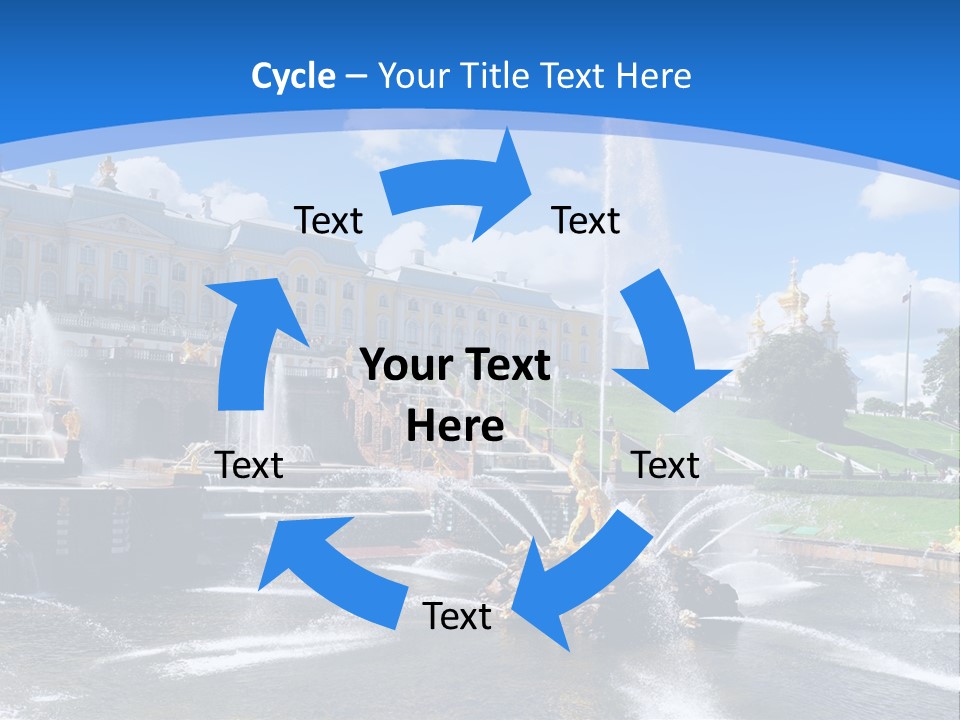 Large Garden Park PowerPoint Template